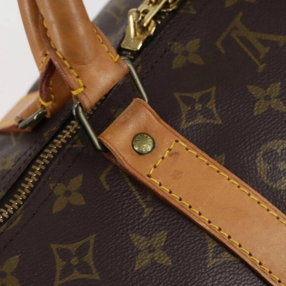 LOUIS VUITTON Monogram Keepall 55 Boston Bag - Picture 9 of 15